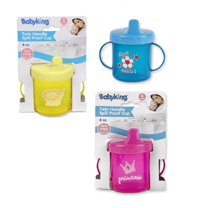 TWIN HANDLE SPILL PROOF CUP